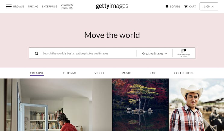 Getty images stock photo